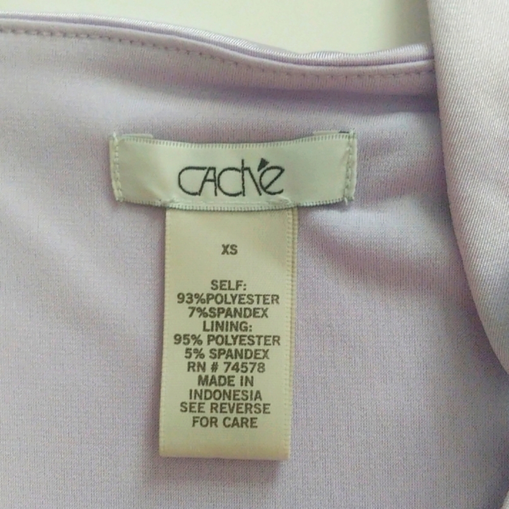 Cache Light Purple Sleeveless Top - Picture 2 of 7